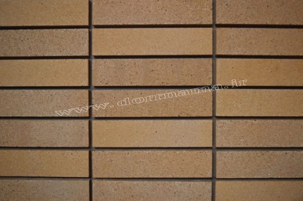  عکس چهارم آجر شاموتی کرمی کد B205