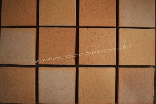  عکس هشتم آجر شاموتی کرمی کد B205