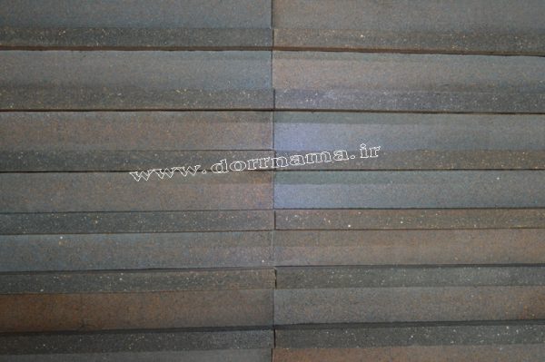  عکس چهارم آجر نسوز کرکره ای سفید کد C307
